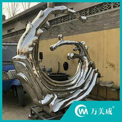 不锈钢工程雕塑 (6)